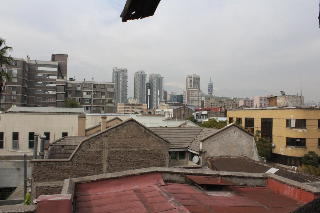 Hostal Barrio Brasil Santiago Ngoại thất bức ảnh